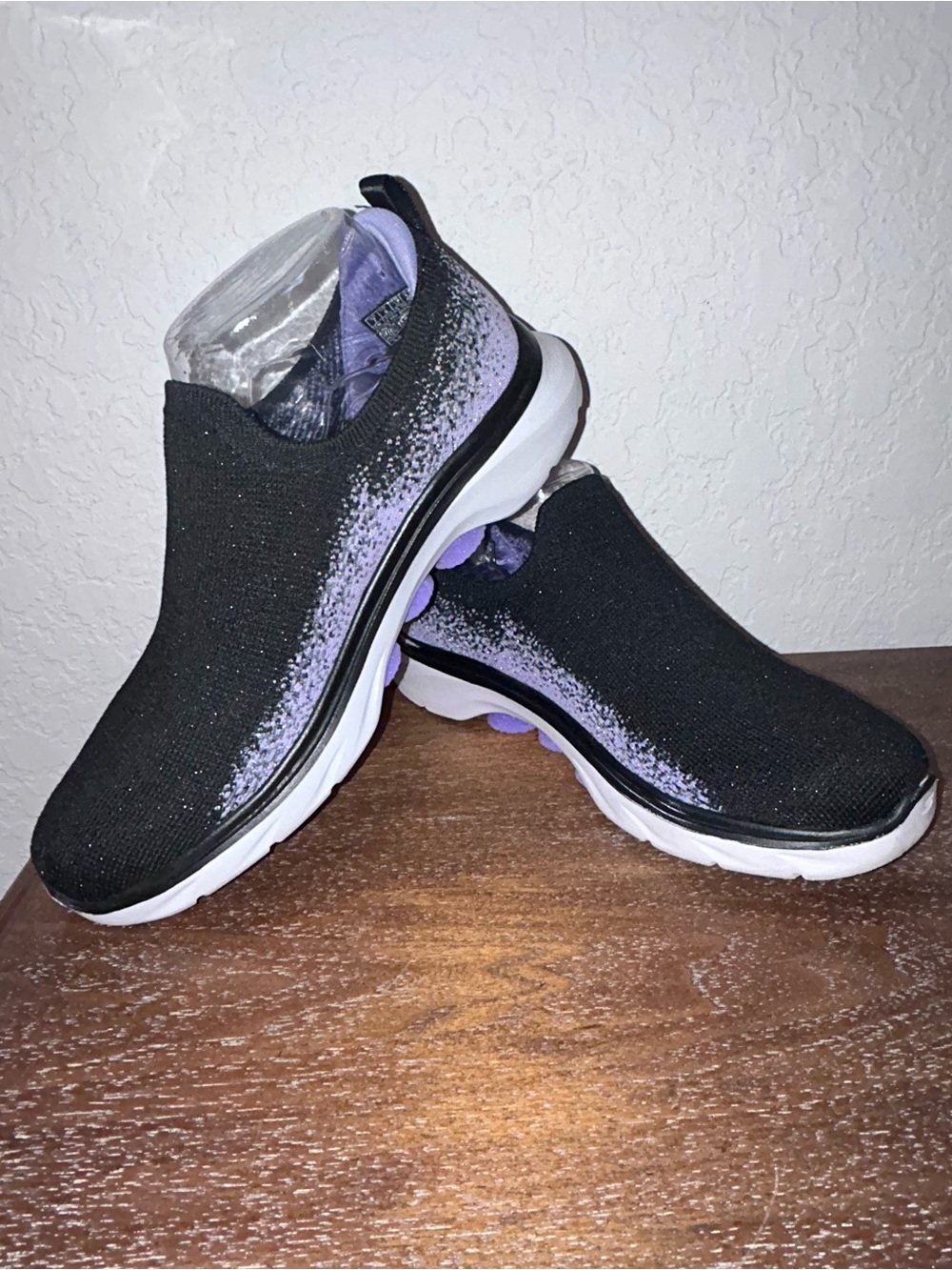 Skechers GOWalk 7 Zaida Slip On Knit Goga Mat Casual Athletic Shoes